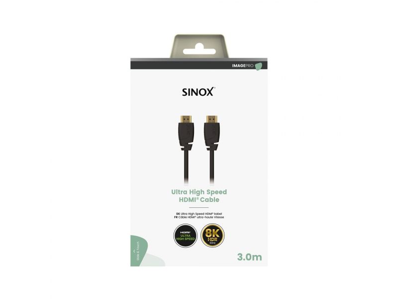 Sinox Pro SXV-03073 - 3 μέτρα HDMI 2.1 UHD 8K/60Hz 48GBps