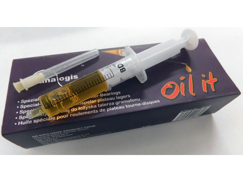 Analogis »oil it« - tonearm oil