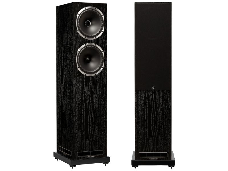 Fyne Audio F502S black oak