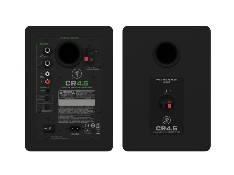 Mackie CR4.5 - 1 ζεύγος