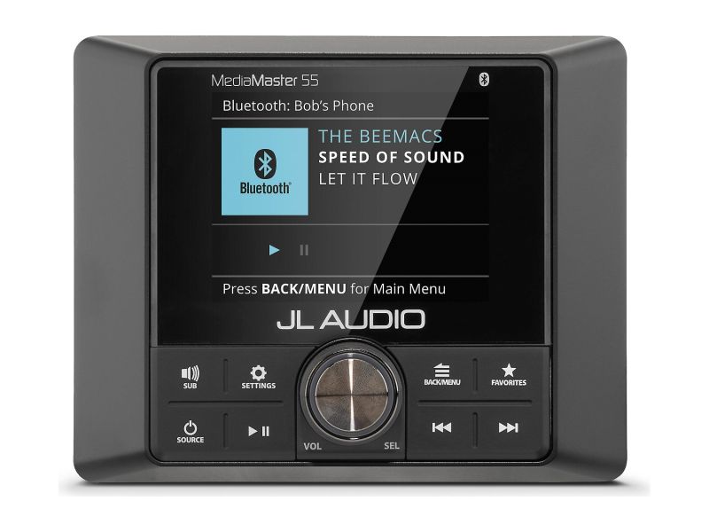 JL Audio MediaMaster MM55 radio usb aptX-bluetooth media player