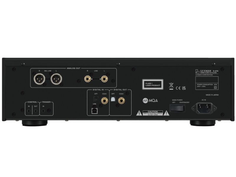 Luxman D-07X Black Edition Centennial