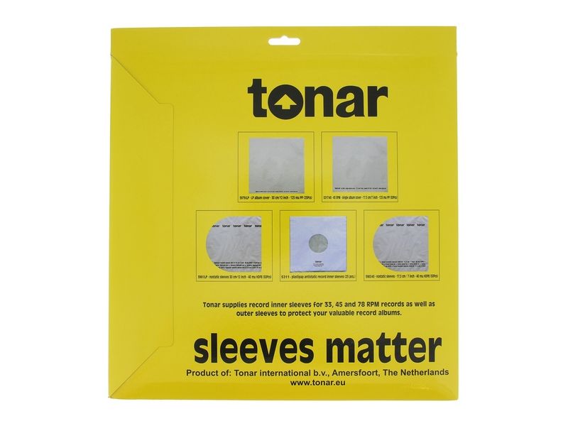 Tonar Nostatic Outer 5317 - outer sleeves 7 inches - 50 τεμάχια