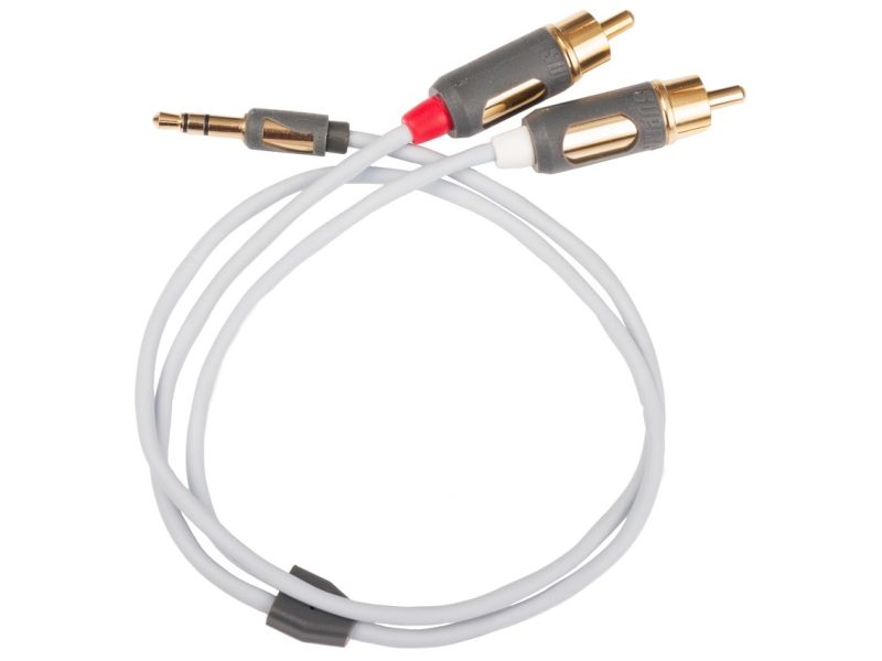 Supra MP-2RCA - mini jack 3.5mm σε 2 male rca - 1 μέτρο