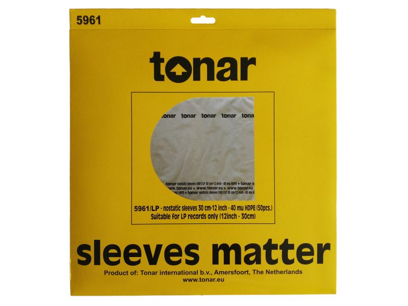 Tonar Nostatic 5961 - inner sleeves 12 inches - 50 τεμάχια