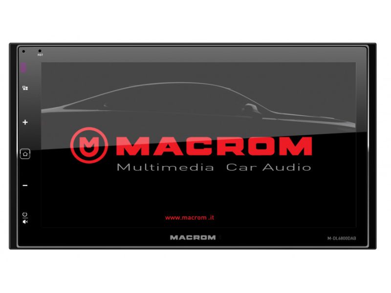 Macrom M-DL6800DAB - Radio , USB , Bluetooth