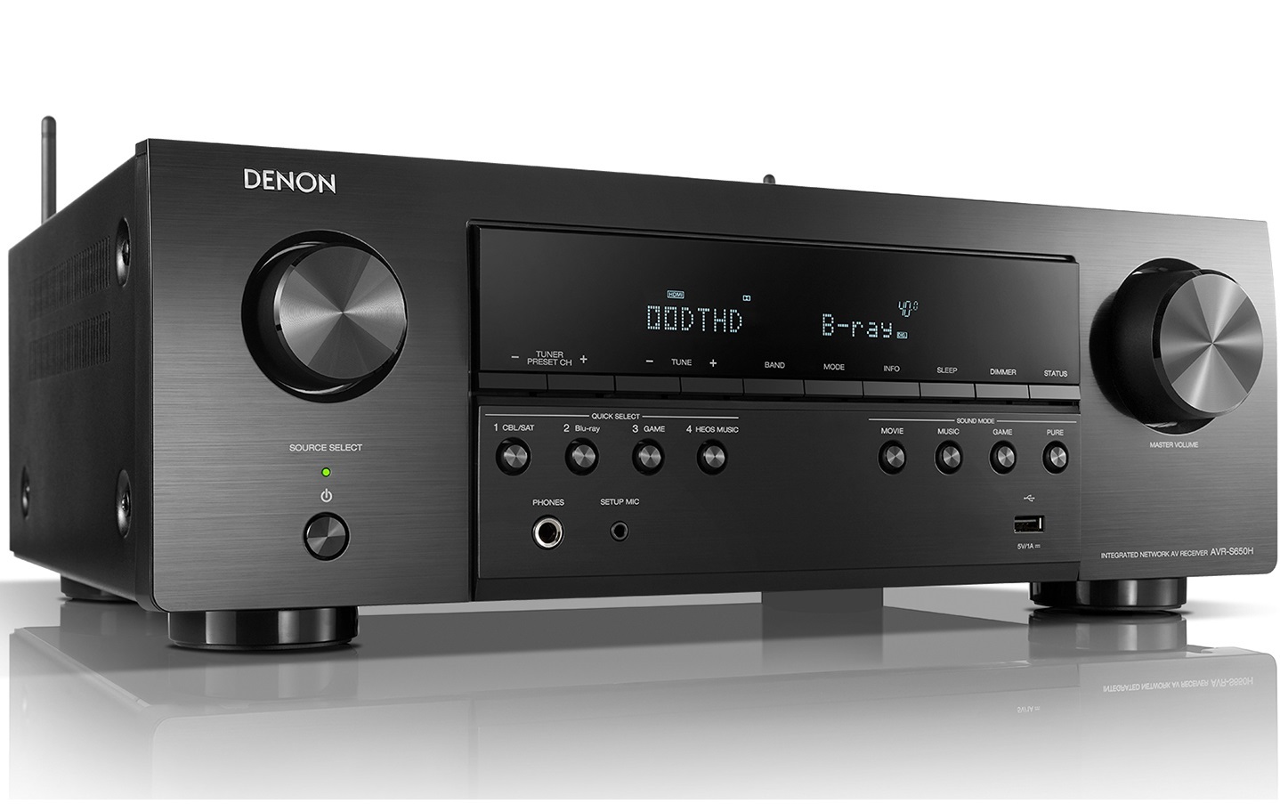 Denon AVR-S650H - ραδιοενισχυτης home cinema - av receiver :: Kosmas ...